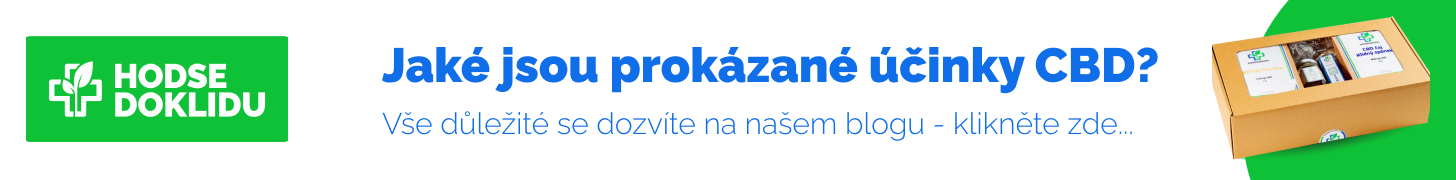 Blog Hodsedoklidu.cz - Prokázané účinky CBD